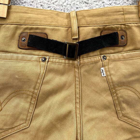 Levis 511 Jeans 30x33* Khaki Riding Equestrian Adjustable Waist Slim Performance - Picture 14 of 15